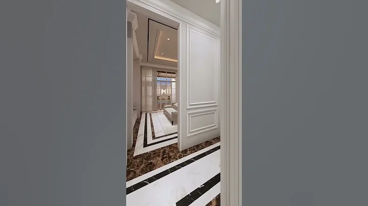 beautiful bedroom walkthrough, interior rendering design #shorts #trending #youtubeshorts - DayDayNews