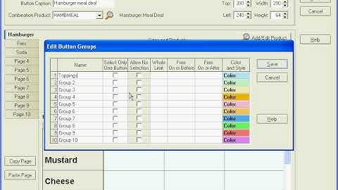 Menu Training 7-2 (Part 1): Combination Button (Hamburger Meal Deal)