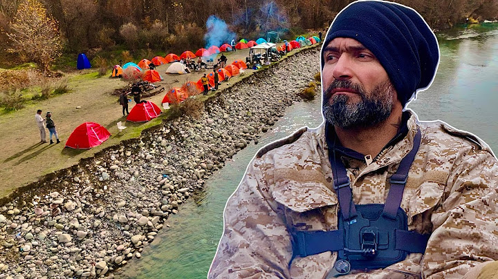 Camping and challenges for men in Iraqi Kurdistan