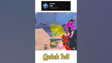 Quick 1v3 Clutch Bgmi #shortsfeed #bgmi #viral #ytshorts #1v4 #1vs4  #godmax #battleroyalegame #pubg