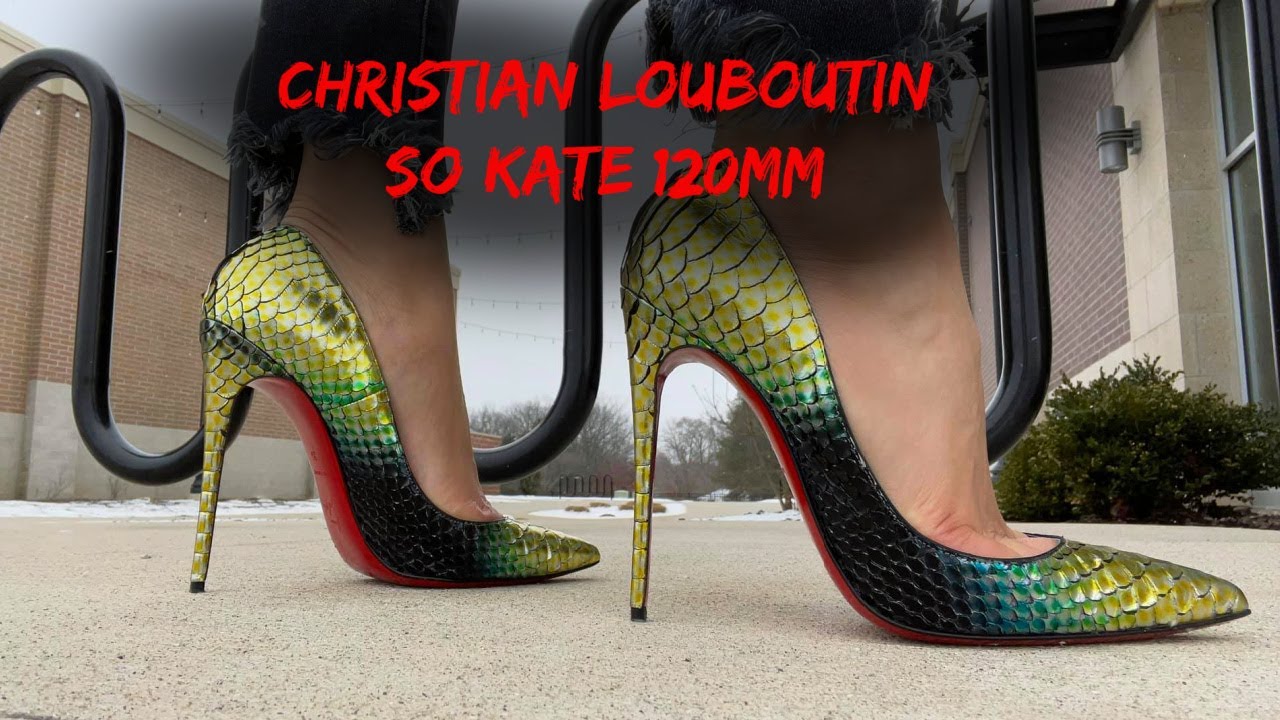 Louboutin Hot Chick (130mm) vs. So Kate (120mm) vs. Pigalle (120mm) :  r/HighHeels