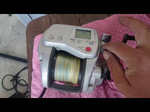 船ネットよりダイワ スーパータナコン X600 DAIWA 電動リール 動作確認