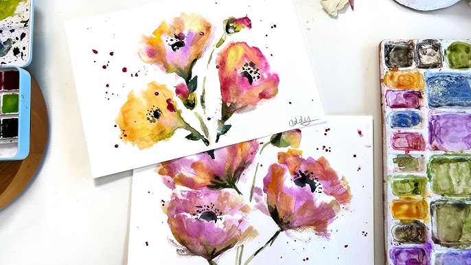 Beginning Watercolors for adults- Evenings