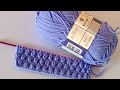 İki şiş çok kolay örgü modeli 🎉 Bebek yelek modelleri ✔️ Knitting stitches