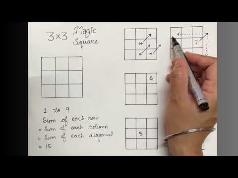 How to Create a 3x3 Magic Square