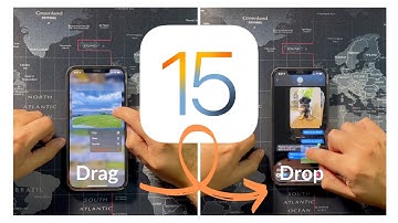 How to Easily Drag & Drop on iOS 15 | Step by Step | NEW Hidden Feature ! | Tutorial