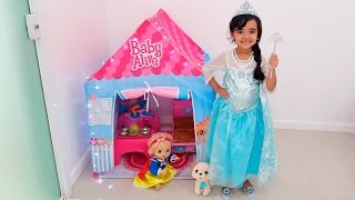 BIA LOBO e BABYALIVE no seu Castelo Mágico /Magic Castle