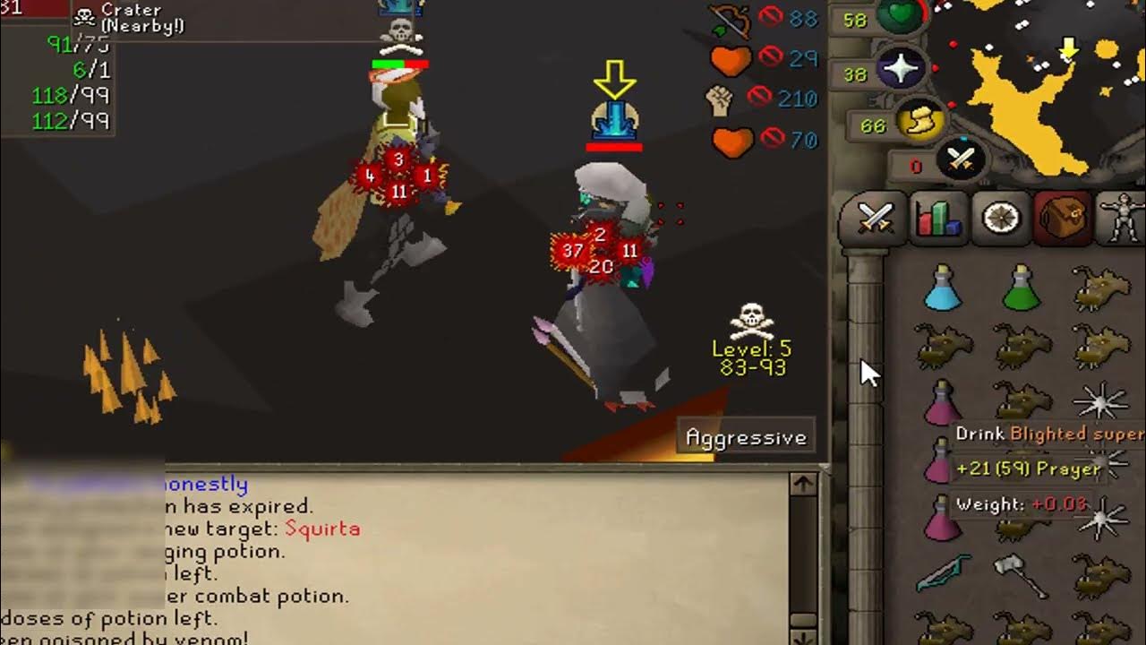 OSRS 07 BH Full Voiders... Get DEMOLISHED By 1 Def Pures YouTube