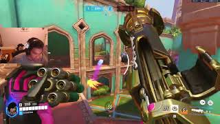 INSANE 22K MOST DAMAGE! Sugarfree Genji & Pharah Twitch Rivals Day 2 OVERWATCH S2