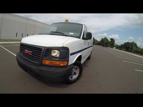 4K Review 2005 GMC Savana 3500 Cargo Van Virtual Test-Drive & Walk-around