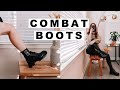 How To Style Combat / Military Boots | 5 Outfit Inspiration