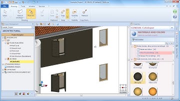 Tutorial de Edificius - Los Materiales del Catálogo - ACCA software