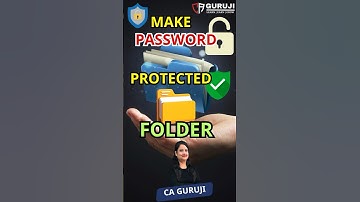 Make protected Folder before sharing #shorts