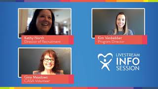 Live-streamed Info Session: CASA Volunteering During Covid