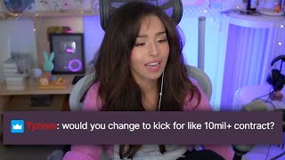 Pokimane on joining Kick for $10 million dollars