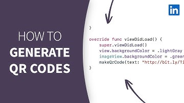 iOS Development Tutorial - Generating QR codes