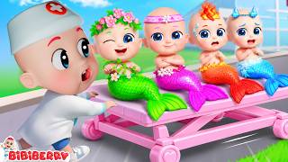five little mermaid boo boo doctor check up song toddler