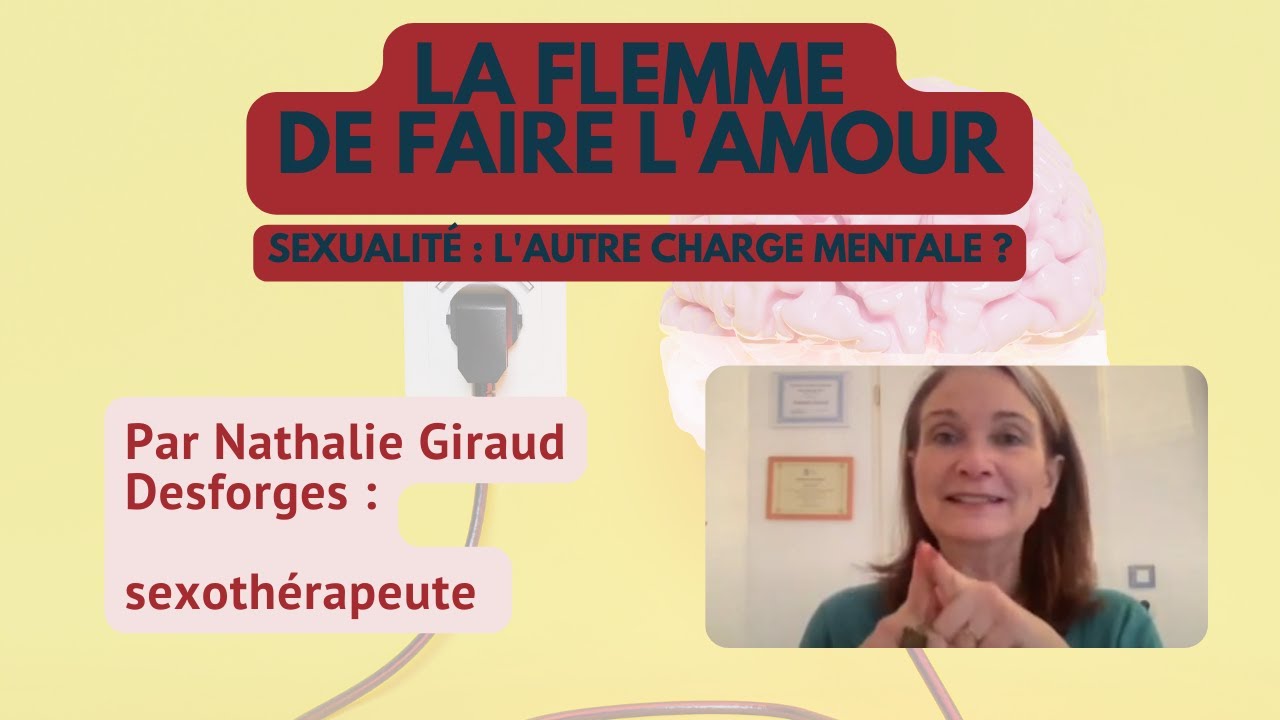 La charge sexuelle ou la flemme de faire l'amour [