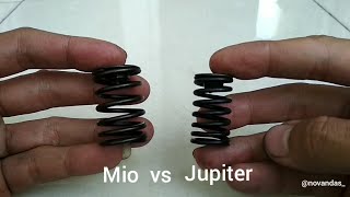 Perbandingan Per Klep Mio vs Jupiter