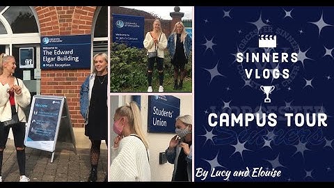 University of Worcester Campus Tour!!
