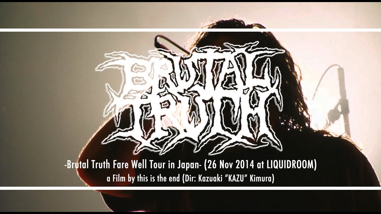 ⁣brutal truth - live in japan - 2014
