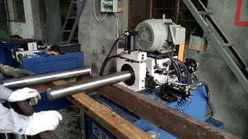 FEDA Chamfering machine for 50mm diameter round bars