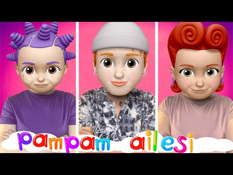 Sar Makarayı | Pampam Ailesi | English Kids Nursery Rhymes