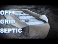 OFF GRID septic using totes