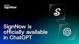 Signnow Chatgpt Turn Prompts Into Signed Agreements