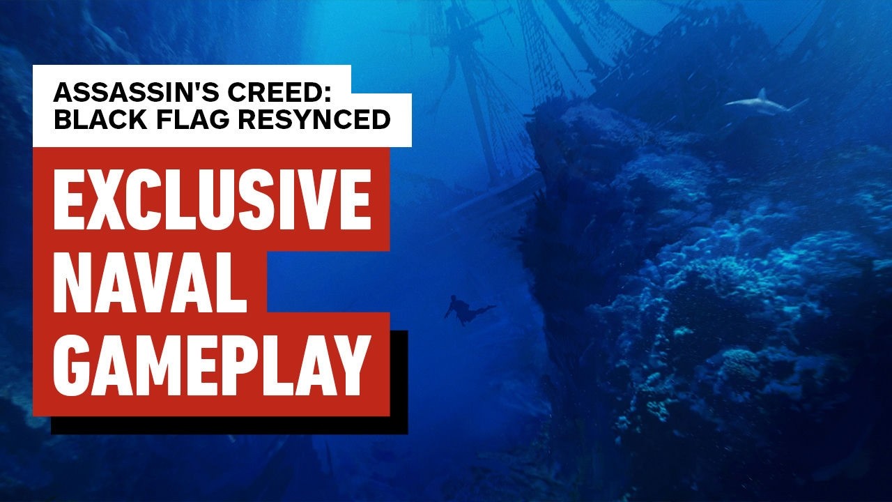 Assassin's Creed Black Flag Resynced: Exclusive Underwater Gameplay
