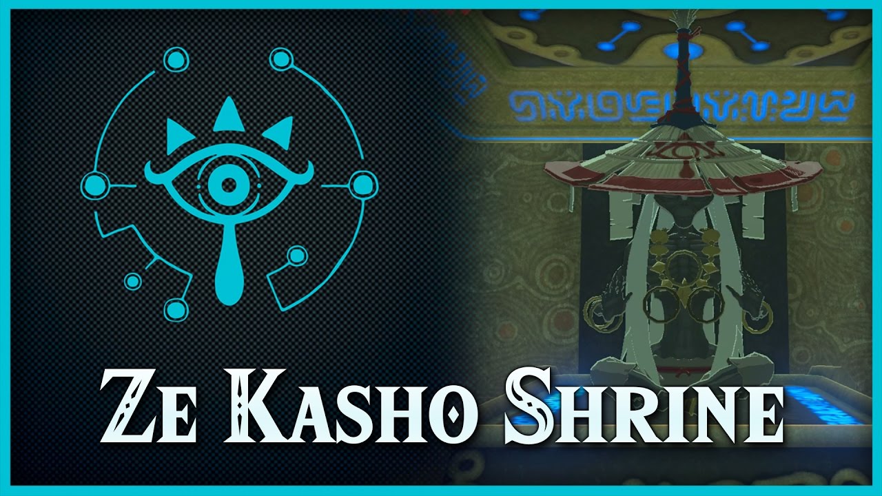 Zelda Breath of the Wild • Ze Kasho Shrine • Akkala YouTube
