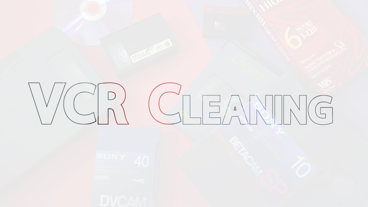 VCR Cleaning YouTube