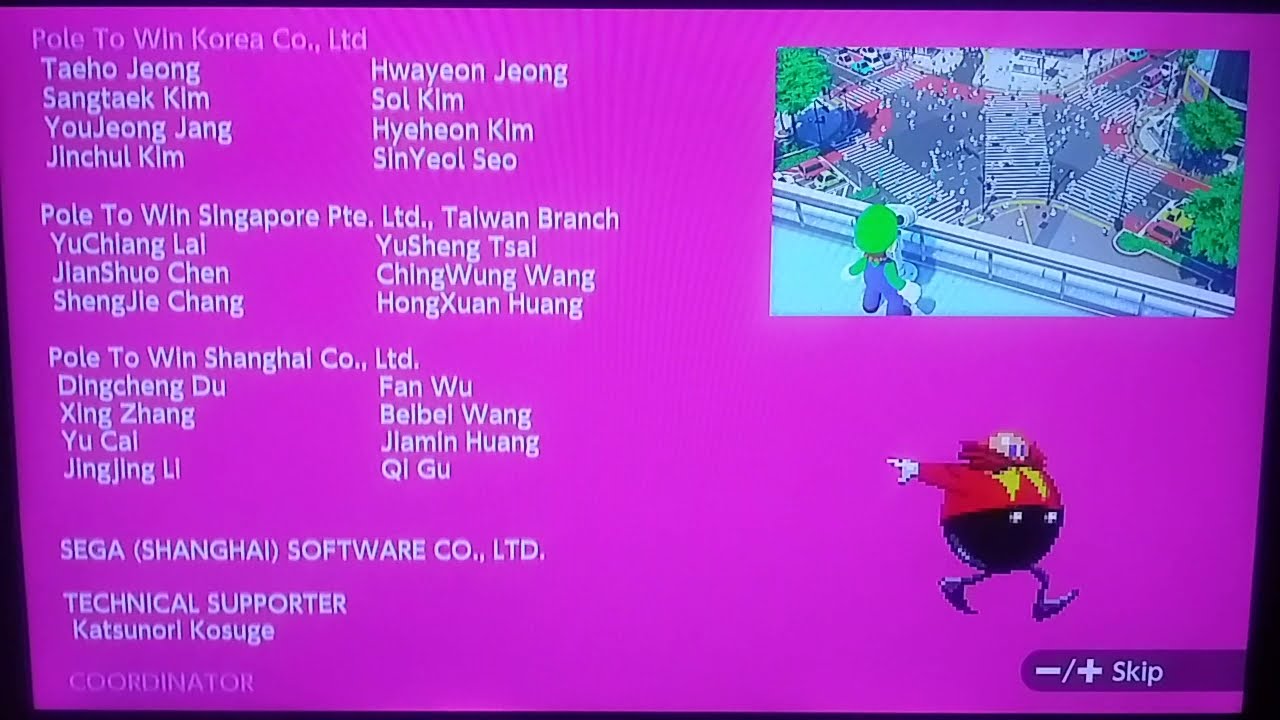 Day 17 - Closing Credits - Mario & Sonic Tokyo 2020 Olympics