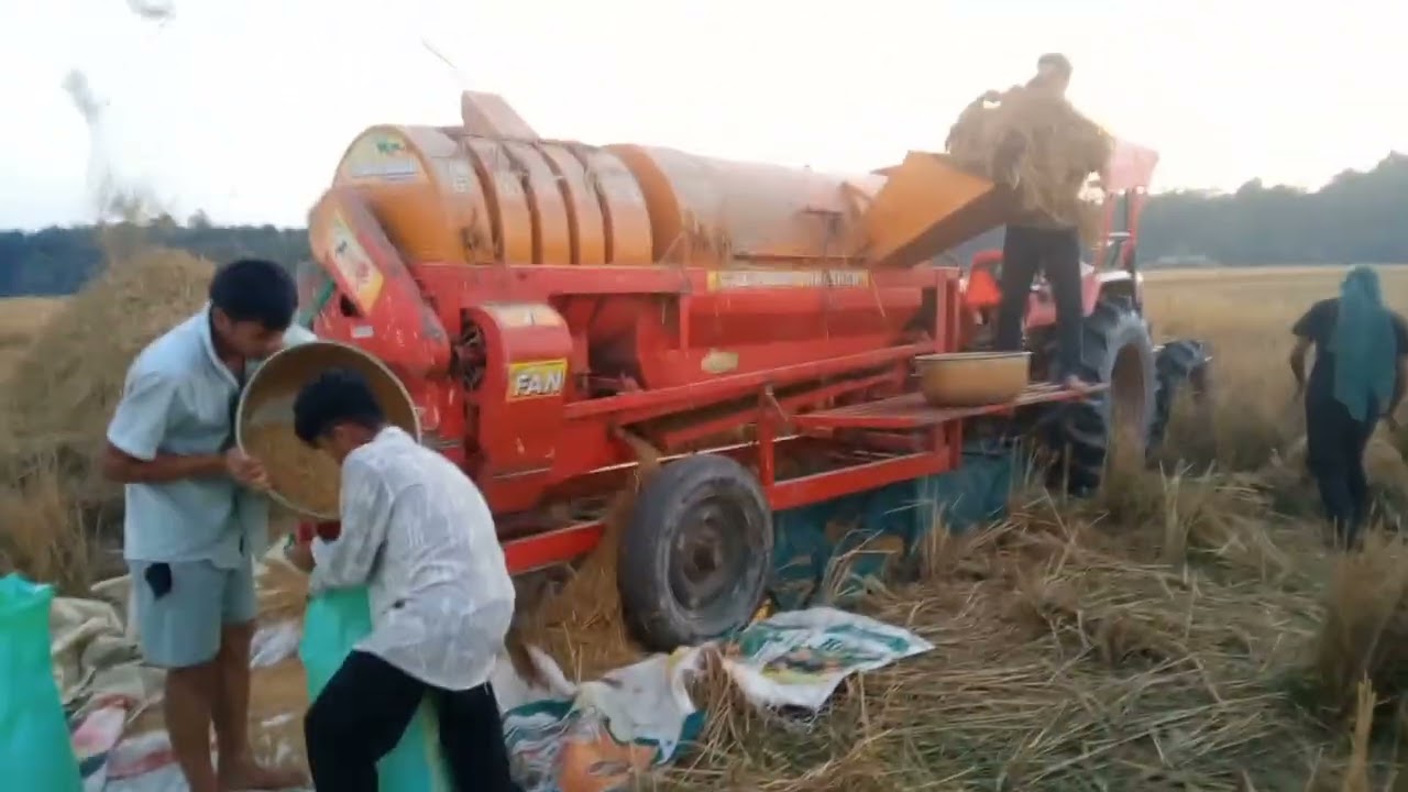 ভৰিৰে ধান নেমাৰে, মহিলা সৰ্বে, মেচিন ত হে দেই 