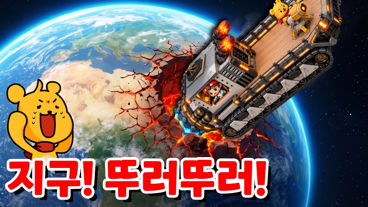 지구를 뚫고 들어가니 좀비와 악마가 나온다!? -타키포오 로블록스 애니
