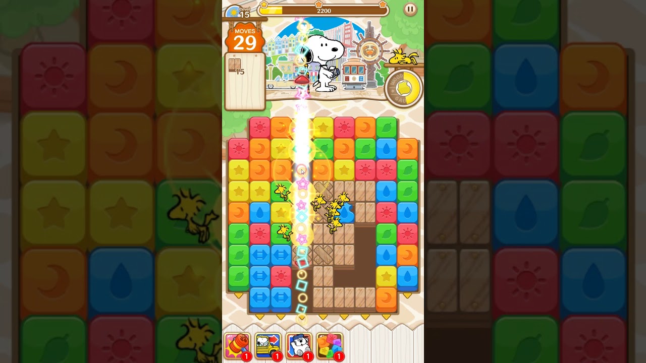 Snoopy Puzzle Journey level 15