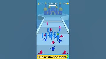 Join Clash 3D Level 266 Gameplay Walkthrough (Android & iOS) #shorts