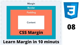 CSS Margin In Hindi | Learn Margin In 10 Minutes | css tutorial for beginner in hindi - Web Boss