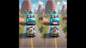 Challenging Animated Picture Puzzle: Can You Spot the Differences? (Find 3)