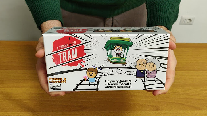 Unboxing de Il Trauma del Tram