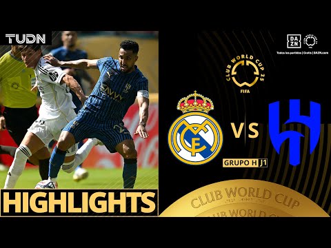HIGHLIGHTS - Real Madrid vs Al Hilal | Mundial de Clubes de la FIFA - J1 2025 | TUDN HIGHLIGHTS - Real Madrid vs Al Hilal | Mundial de Clubes de la FIFA - J1 2025 | TUDN Thumbnail