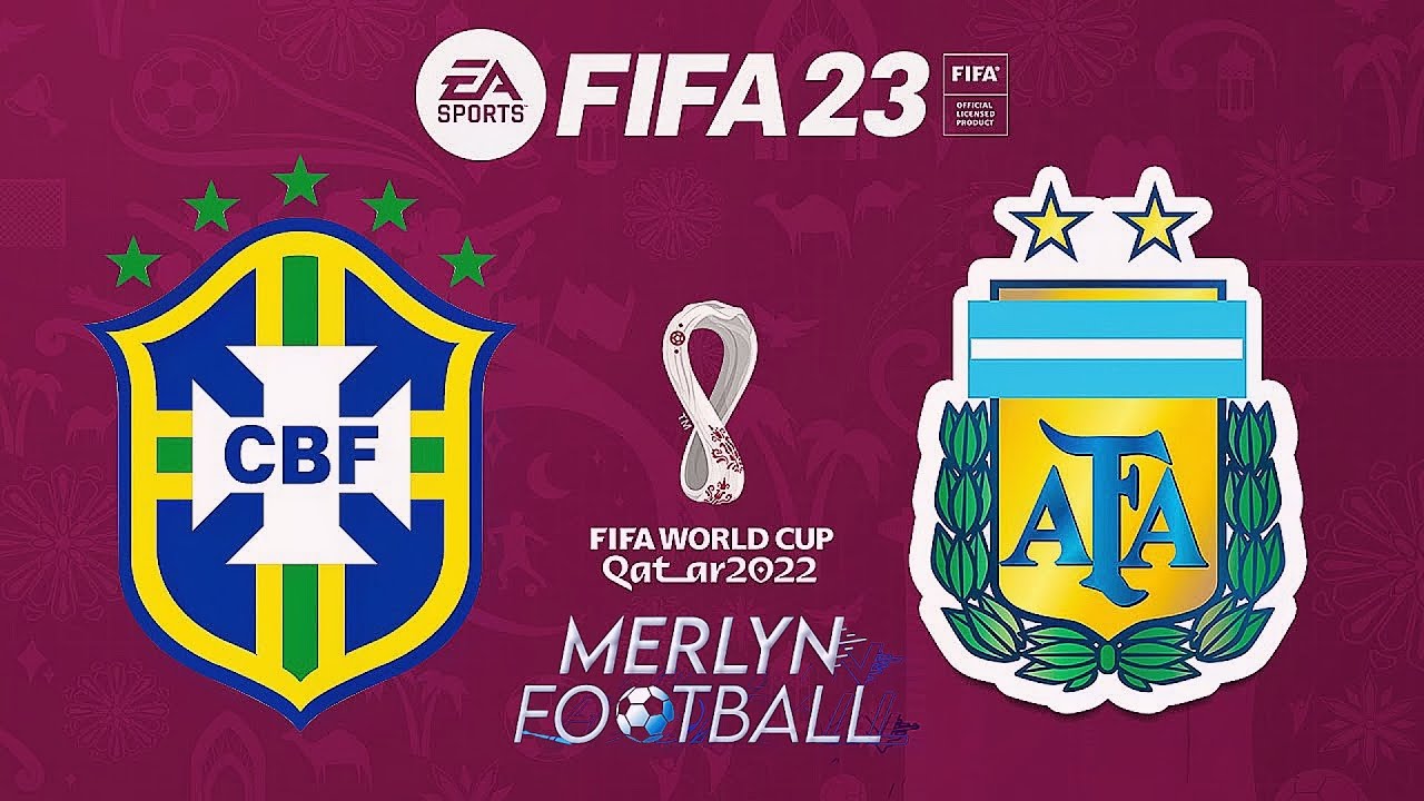 FIFA 23 - SIMULEI A COPA DO MUNDO QATAR 2022 COM UMA FINAL SENSACIONAL  (Português-BR) 