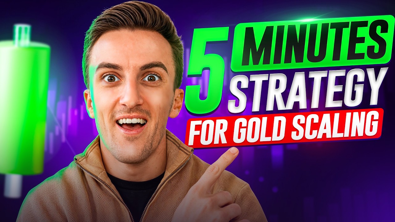 Как я спекулирую на золоте на 5-минутном графике (полный разбор)