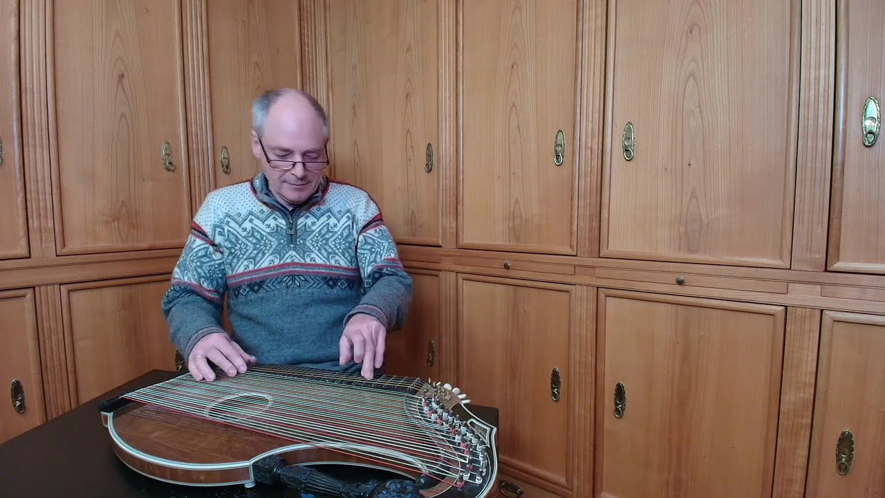 Mit flottem Sinn - Marsch (Chlumsky), Lothar Lägel, Zither-Solo