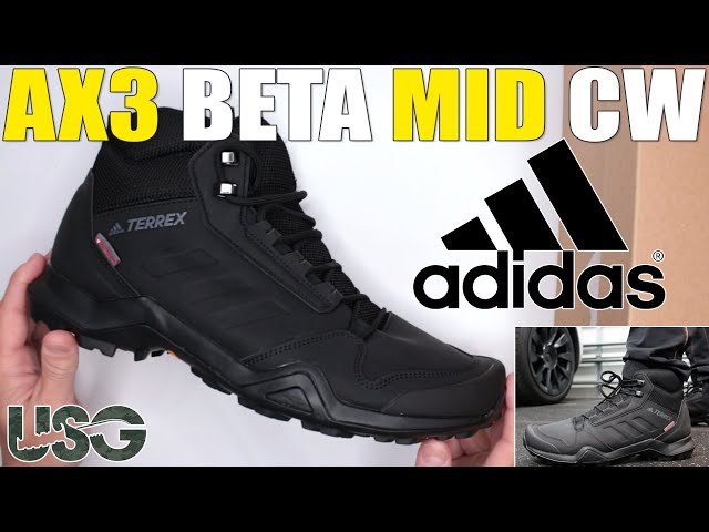 Adidas Outdoor Terrex Ax3 Beta Mid CW Review (Adidas Hiking Boots Review) -  YouTube