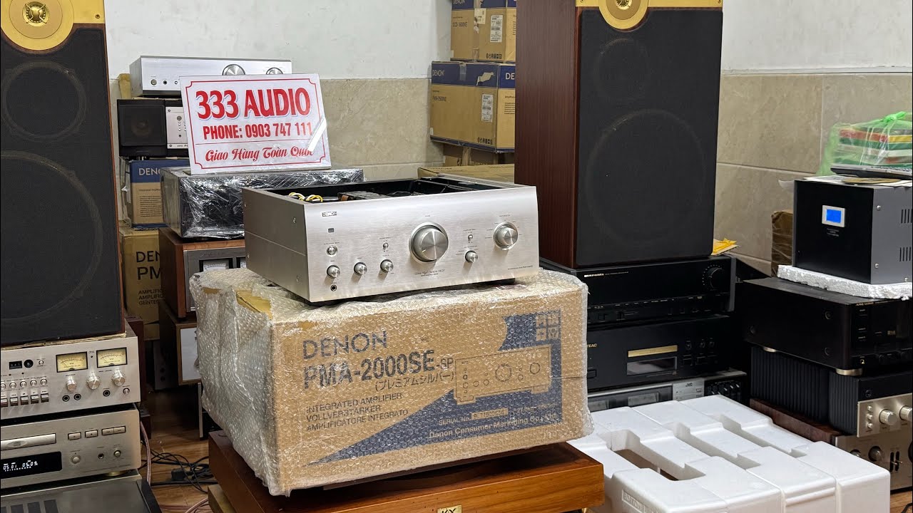 Ampli Denon Pma-2000SE full thùng xốp như mới, giá tốt Lh e Trí 0903.747.111.