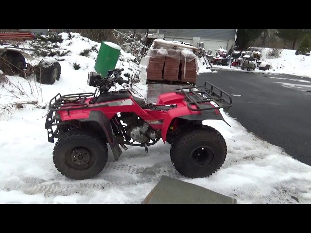$175 1985 Honda TRX250, a closer look and first start., - YouTube $175 1985 Honda TRX250, a closer look and first start., - YouTube