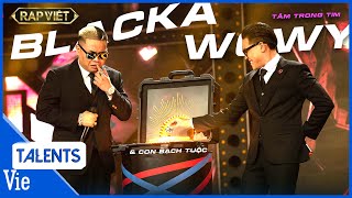 Video thumbnail of "Blacka, Wowy và CON BẠCH TUỘC đóng tune tạo nên tác phẩm 102 "Tâm trong tim" tại chung kết Rap Việt"