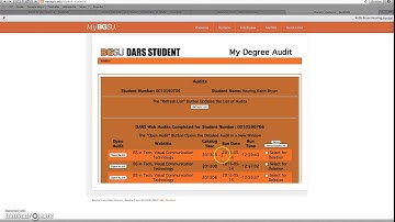 How to Find Your Degree Audit