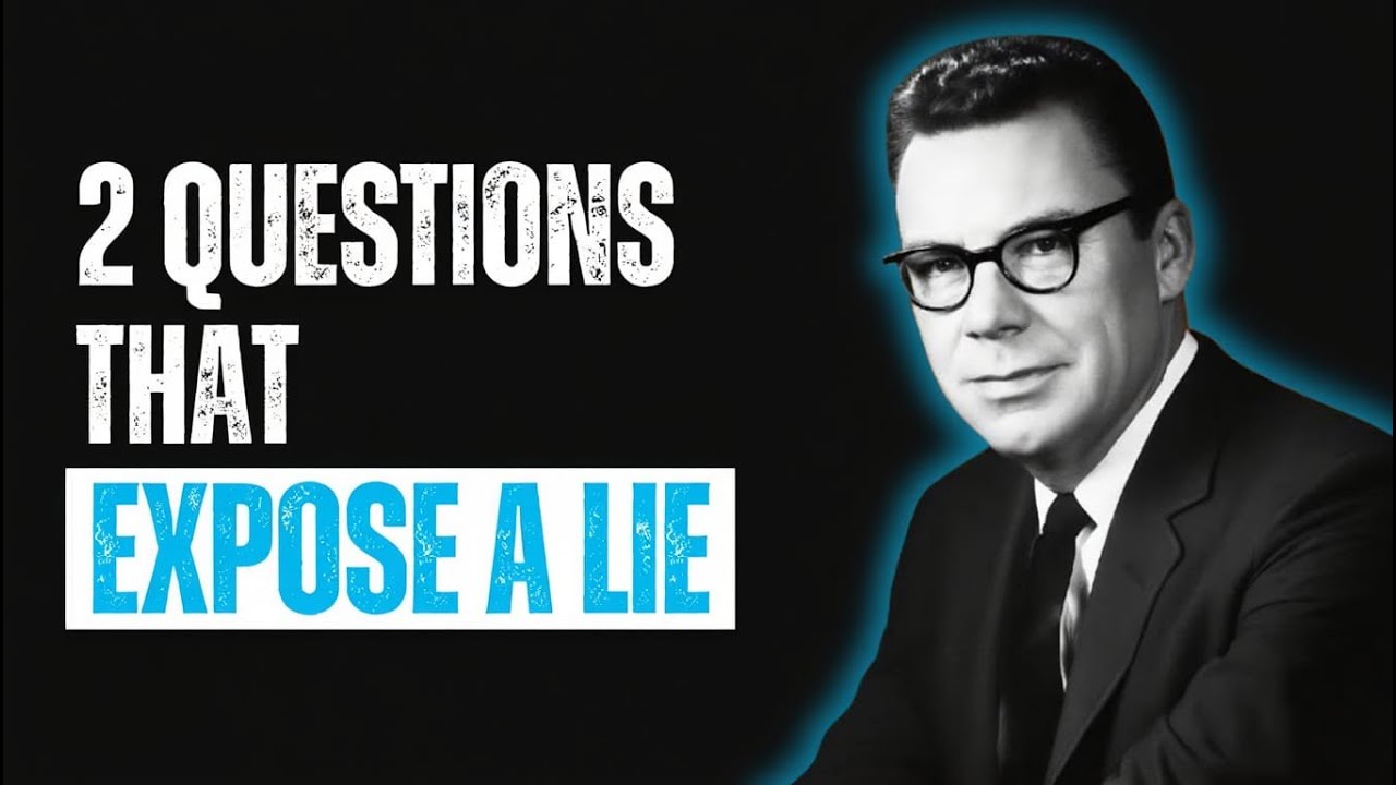 2 Questions That Instantly Expose a Lie | Earl Nightingale Motivation